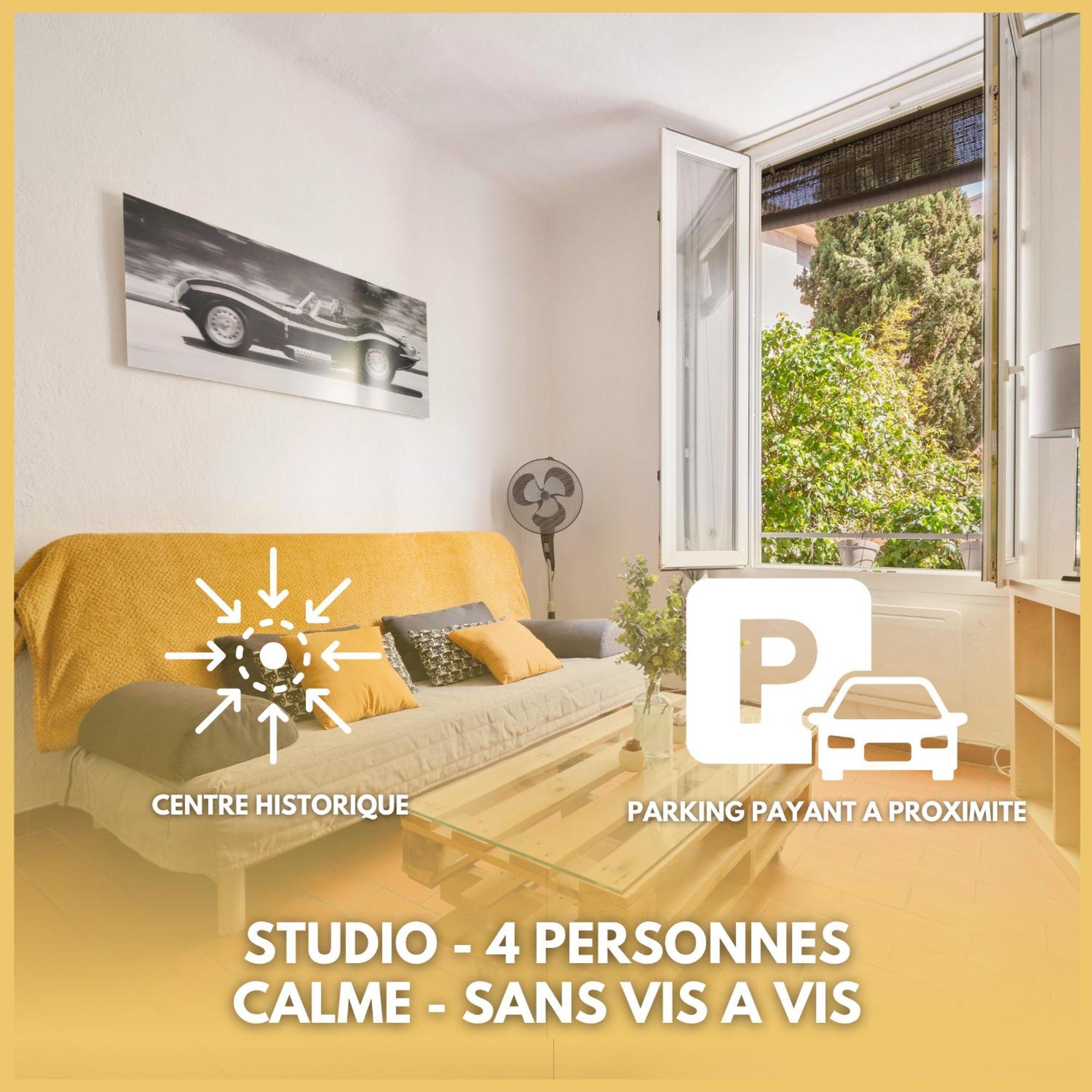 Studio - Coeur D'Aix En Provence - Calme - Sans Vis-A-Vis Aix-en-Provence Exterior photo